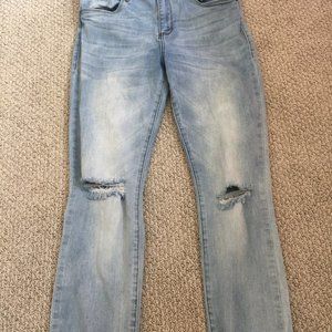 STS blue light wash blue jeans